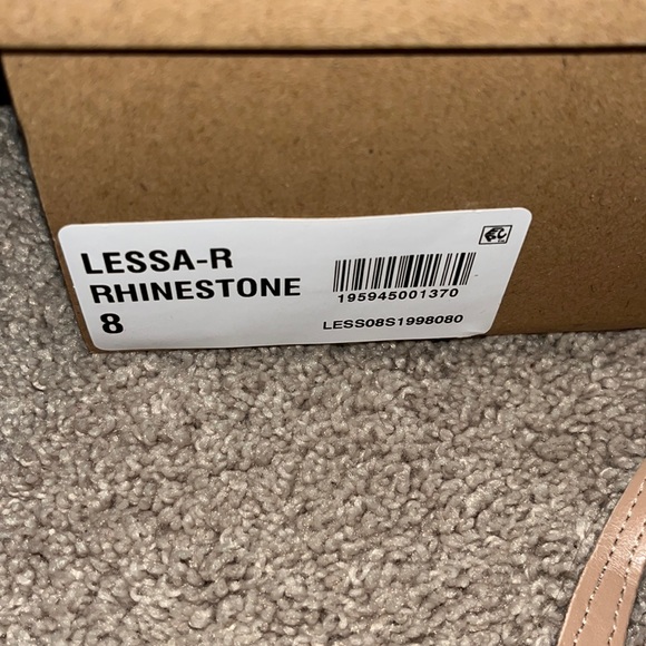 steve madden size 8 rhinestone heels - Picture 4 of 4